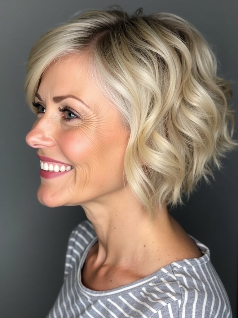 1. The Classic Bob Hairstyles for Women Over 40