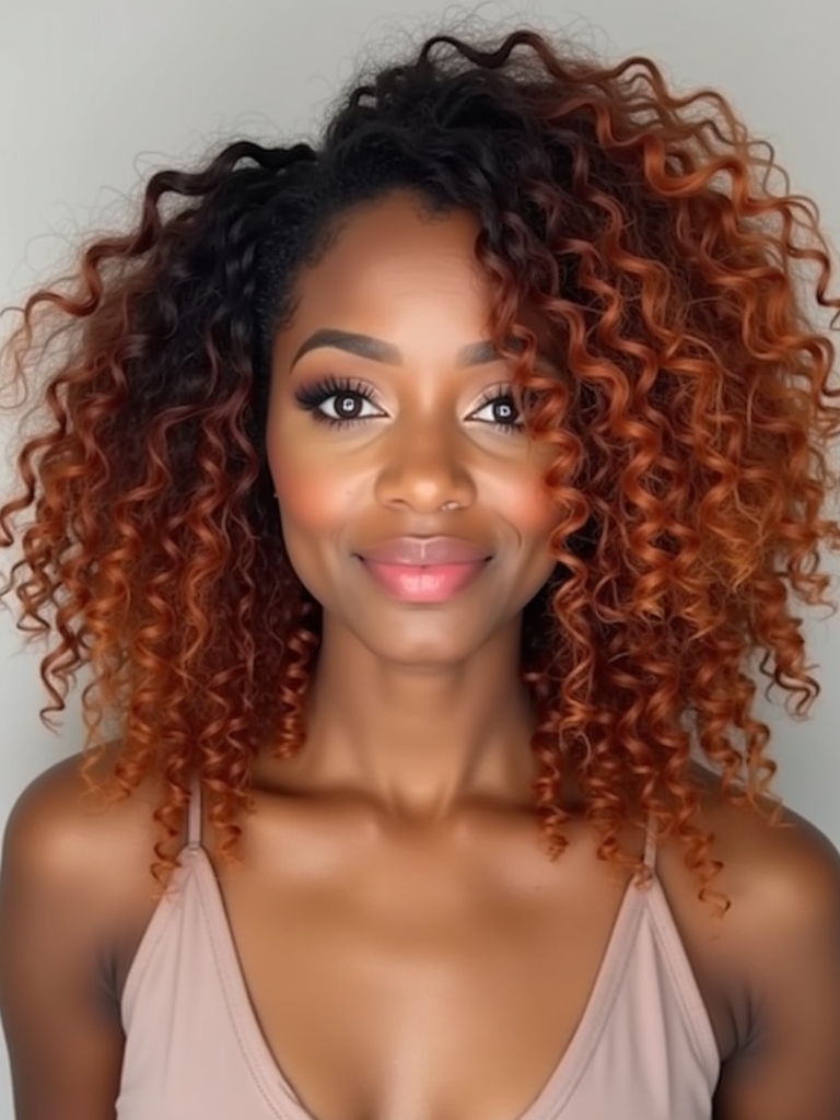 40 Edgy Hair Color Ideas Copper Copper Ringlets