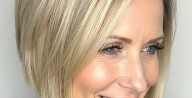 6. Graduated Bob Hairstyles for Women Over 40