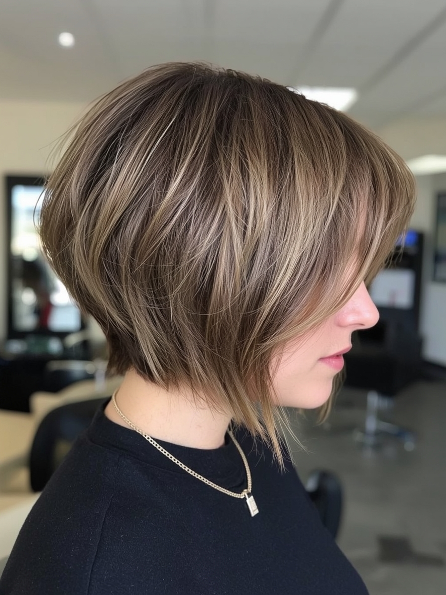 Angled Bob Haircut The Classic Asymmetrical