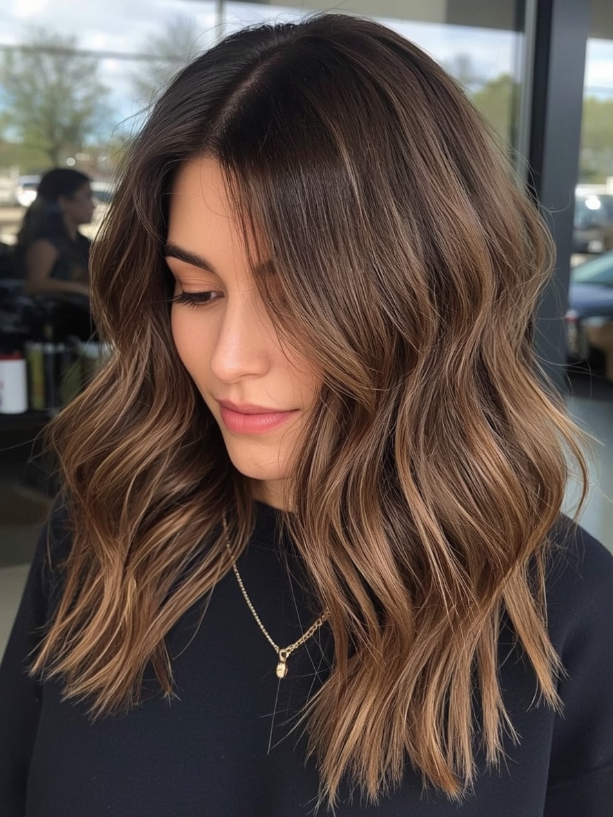 Bronzed Caramel Balayage