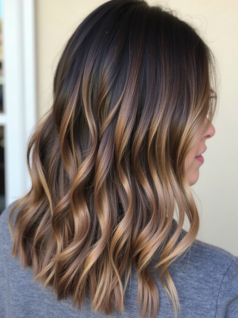 Brunette Balayage Hair Colormelt