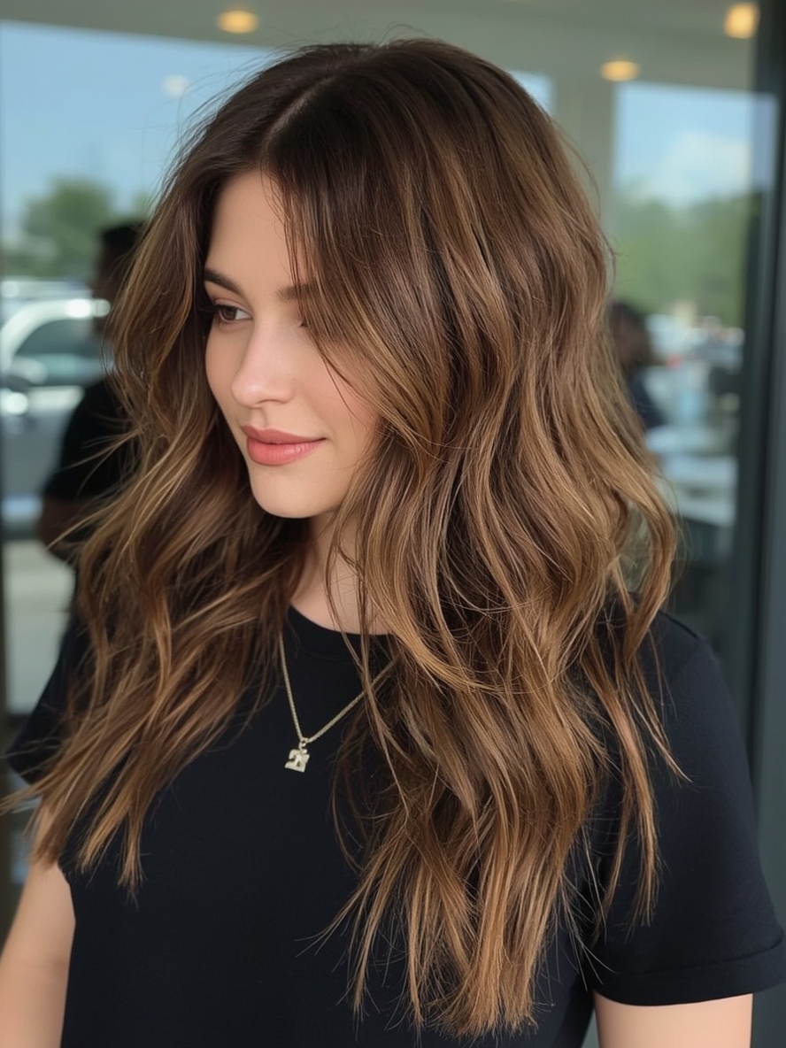 Brunette Summer Hair 2025 Amber Glow