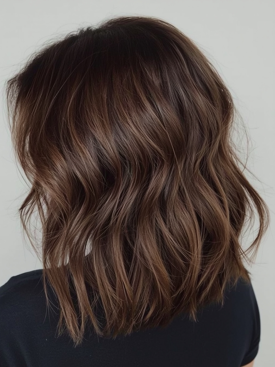 Brunette Summer Hair 2025 Chocolate Balayage