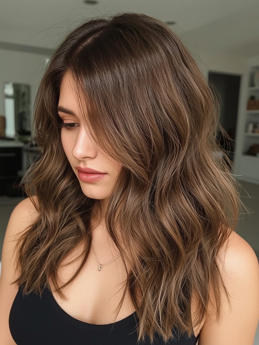 Brunette Summer Hair 2025 Cinnamon Spice