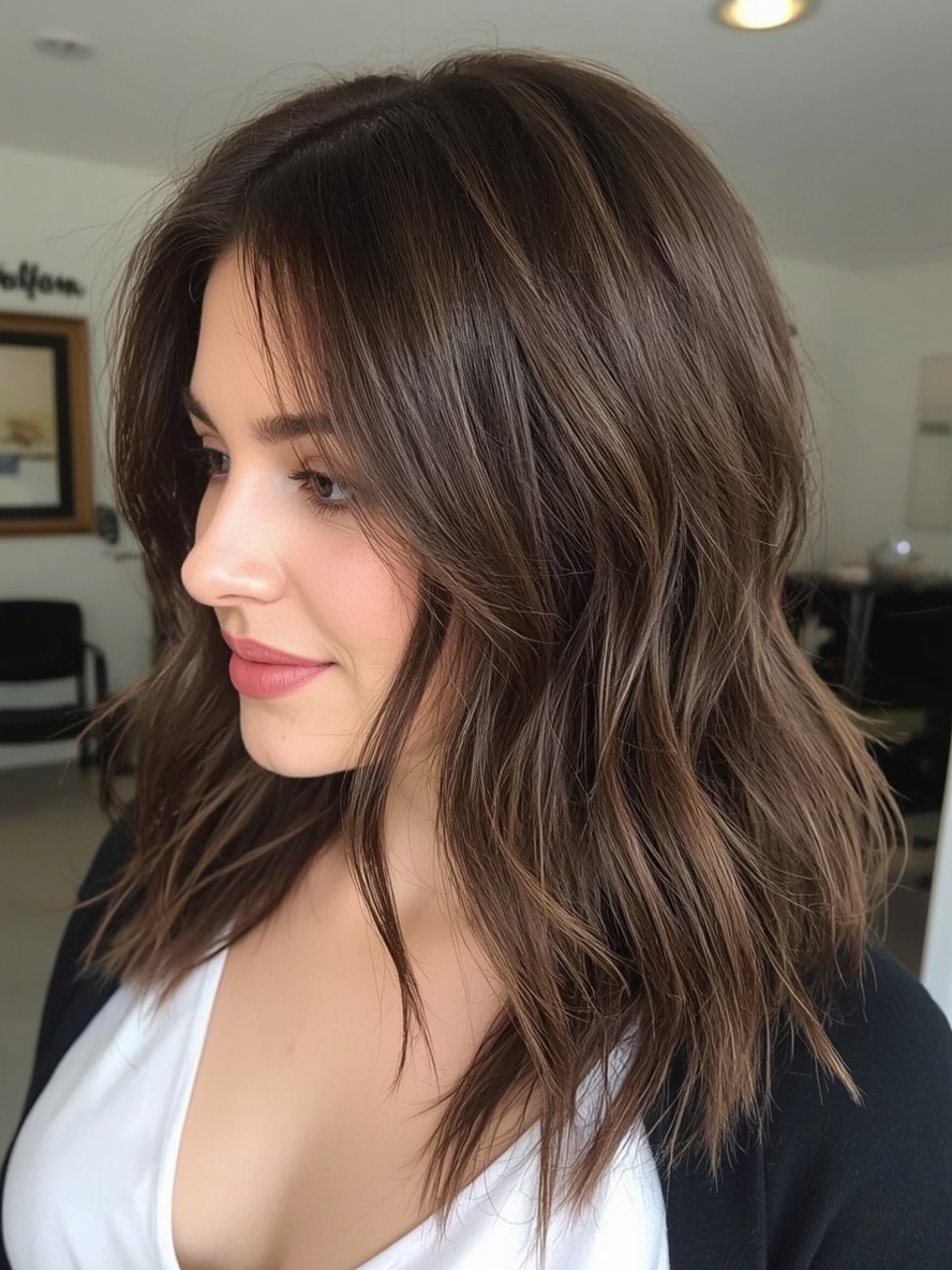 Brunette Summer Hair 2025 Coffee Bean Lowlights
