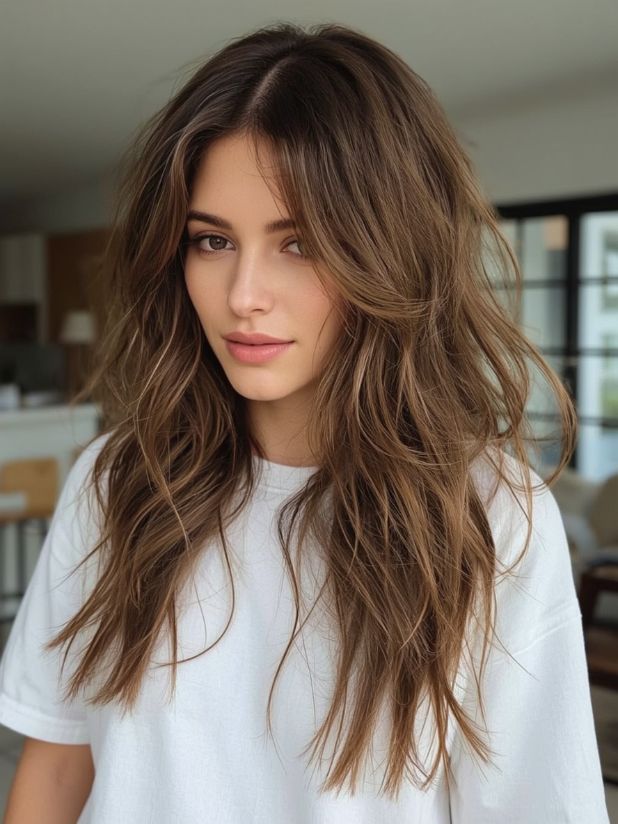 Brunette Summer Hair 2025 Low Maintenance Layers