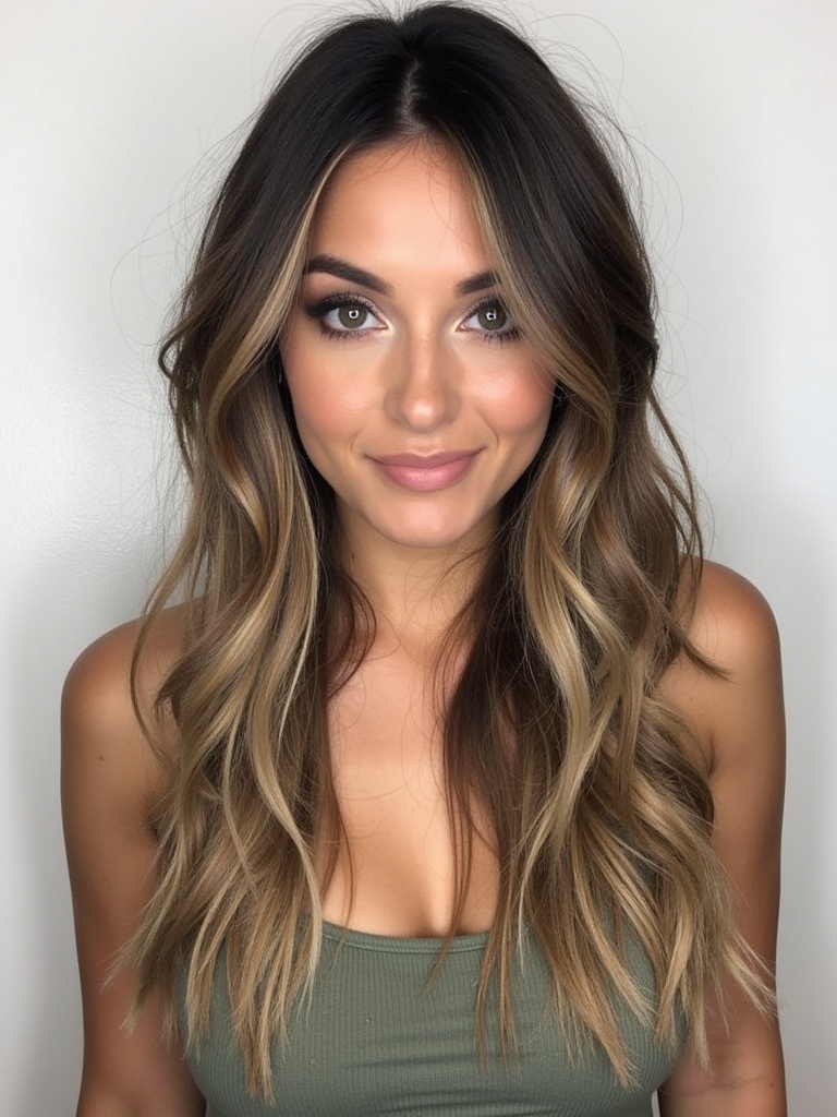 Brunette Summer Hair 2025 Shadow Roots