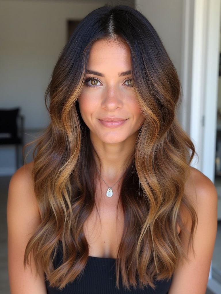 Brunette Summer Hair 2025 Tiger Eye Brunette