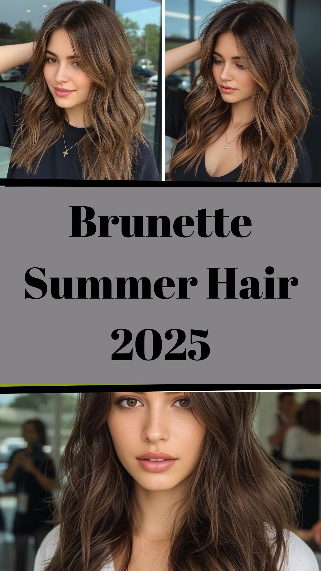 Brunette Summer Hair 2025 main