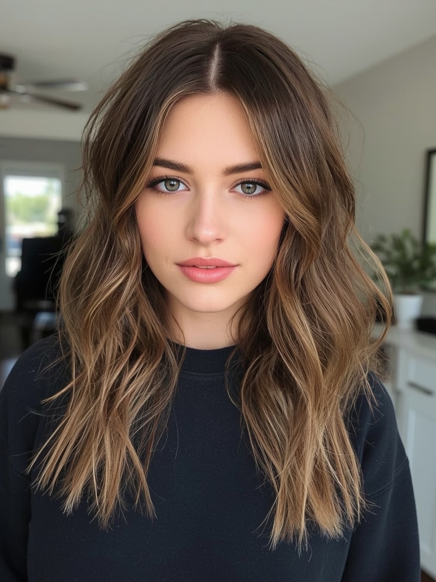 Caramel & Gold Highlights