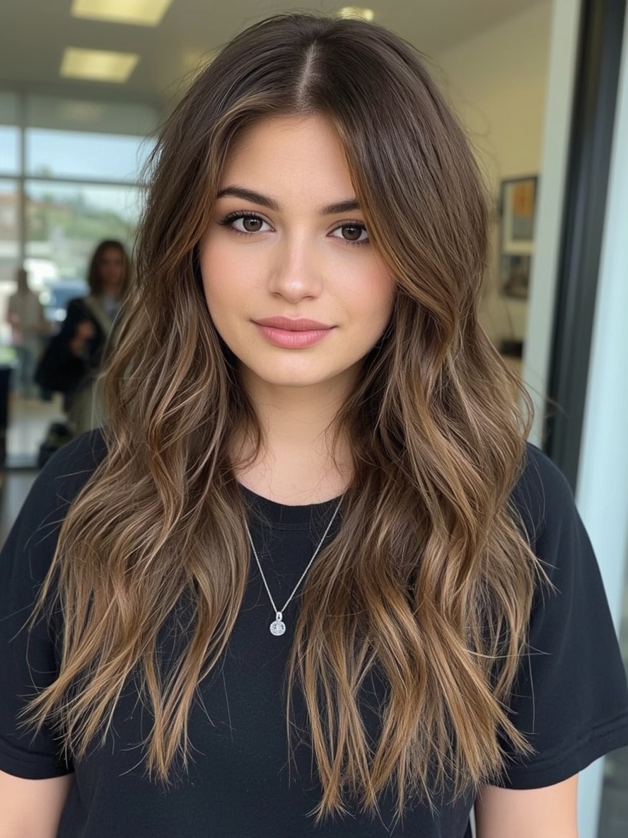 Caramel Painted Highlights