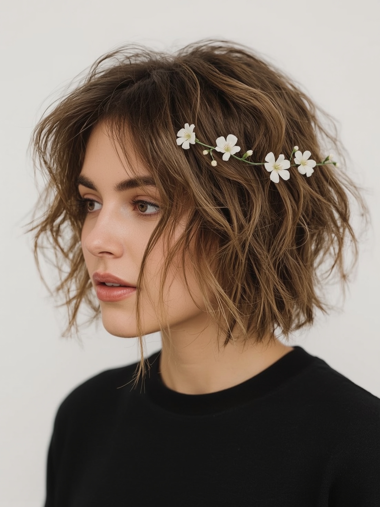 Chic Short Messy Haircuts For Women The Polished Pixie With Side Swept Bangs