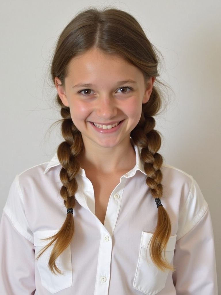 Easy Hairstyles For School Pigtail Braids