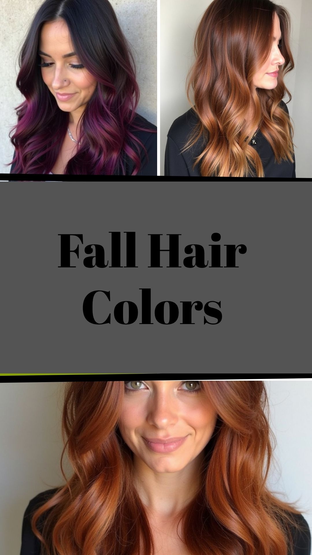 Fall Hair Colors