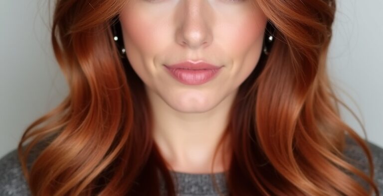 Fall Hair Colors Rustic Copper