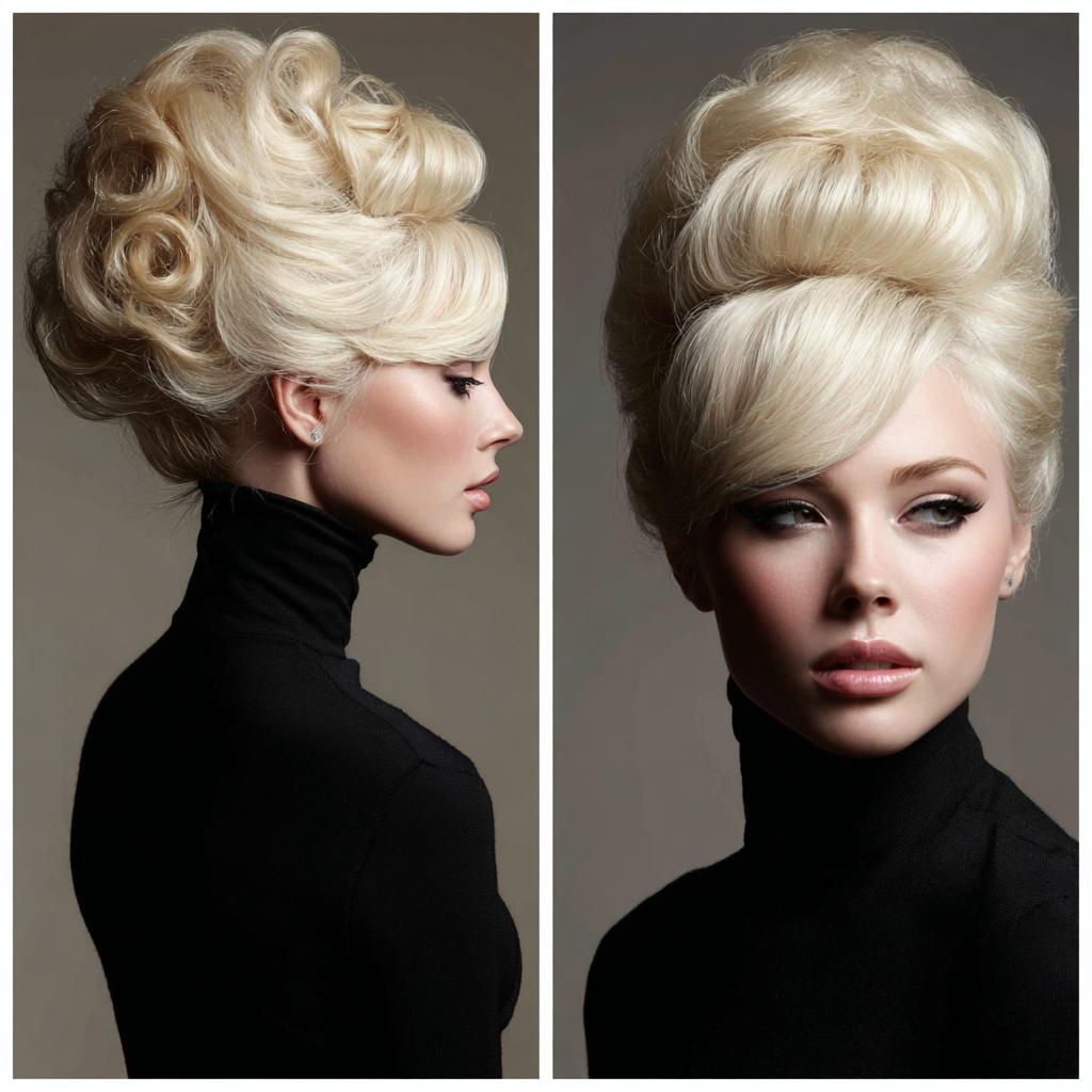 Glam Hair Retro Beehive