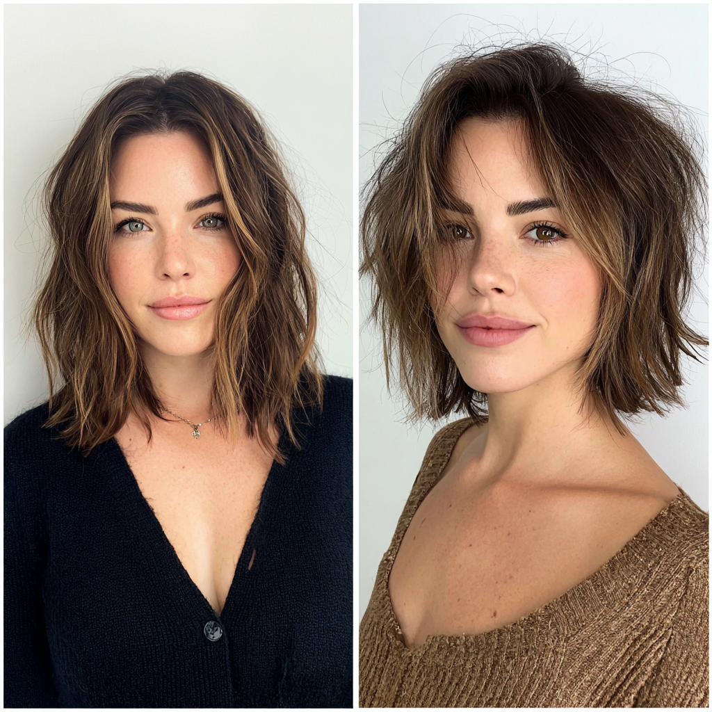Glam Hair Textured Lob
