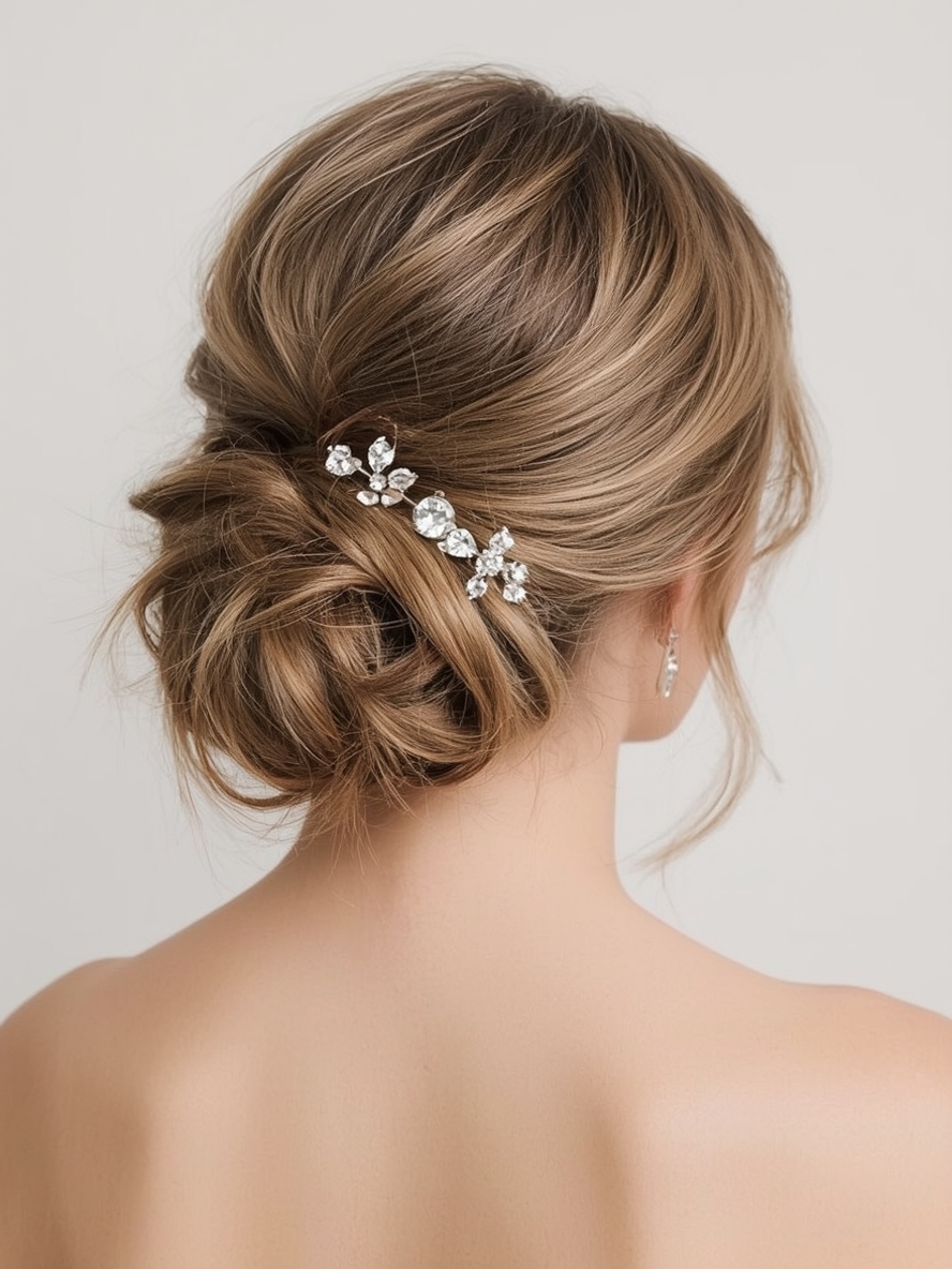 Guest Hair Asymmetrical Updo