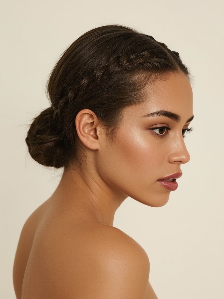 Guest Hair Side Swept Curls