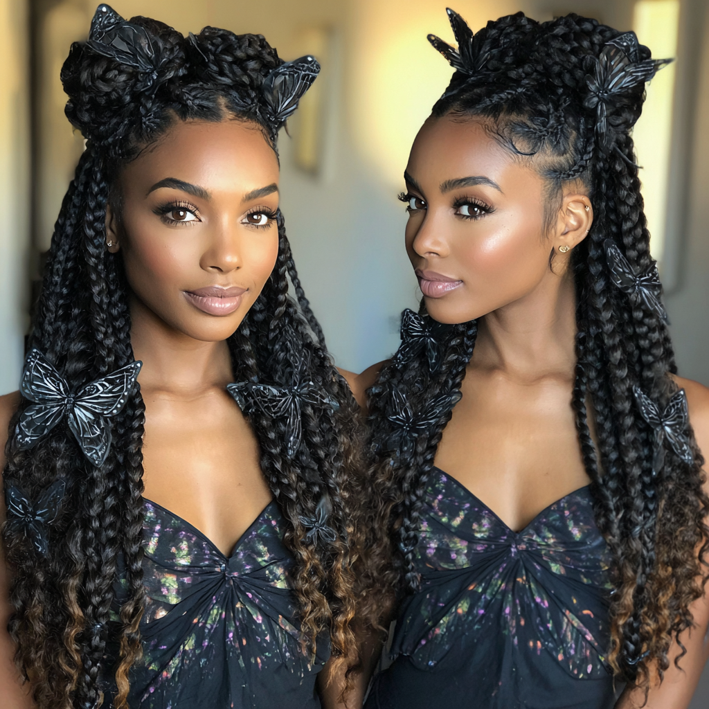 Hair Styles Braids Butterfly Braids