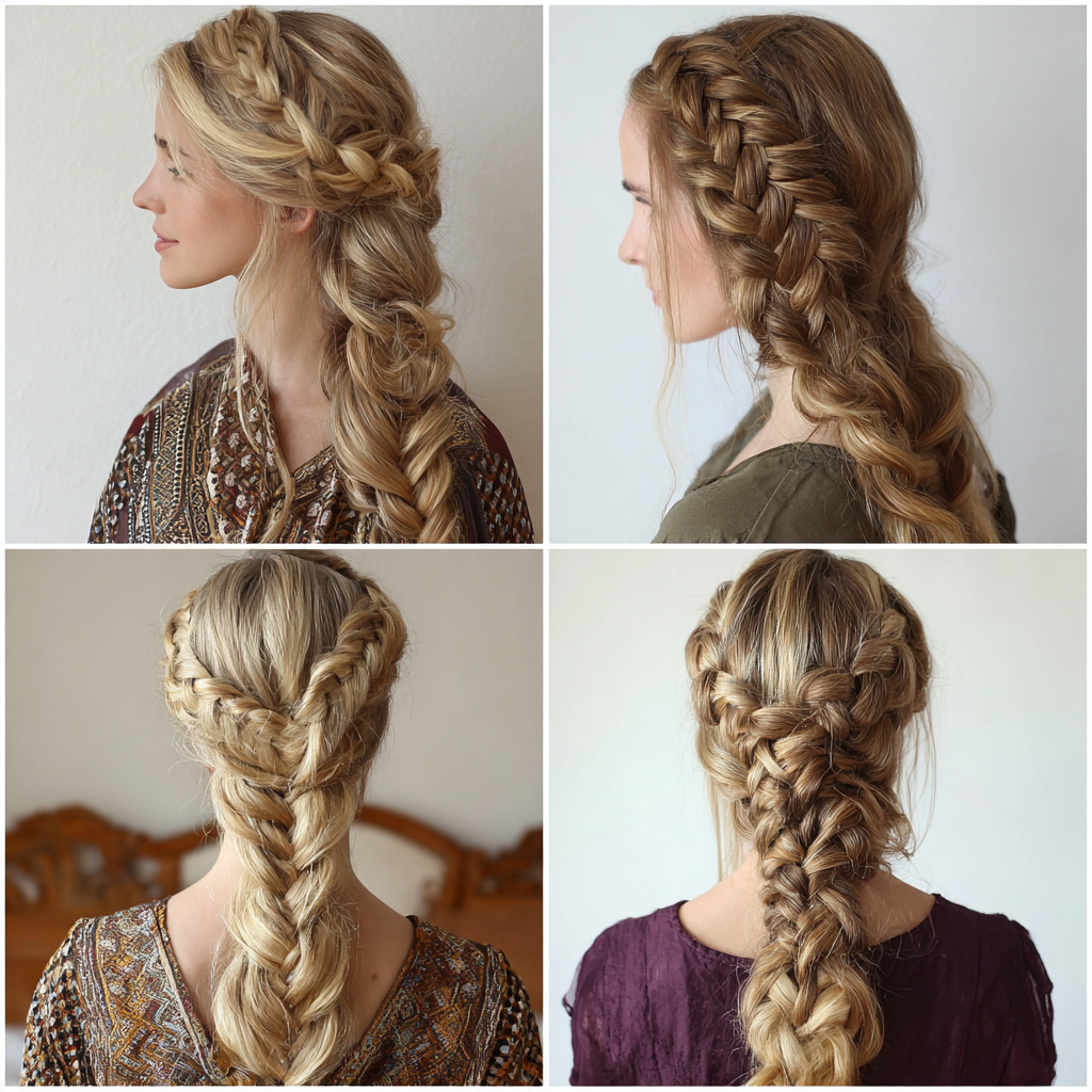 Hair Styles Braids Four Strand Braid