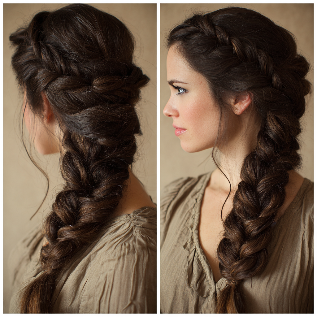 Hair Styles Braids Rope Braid