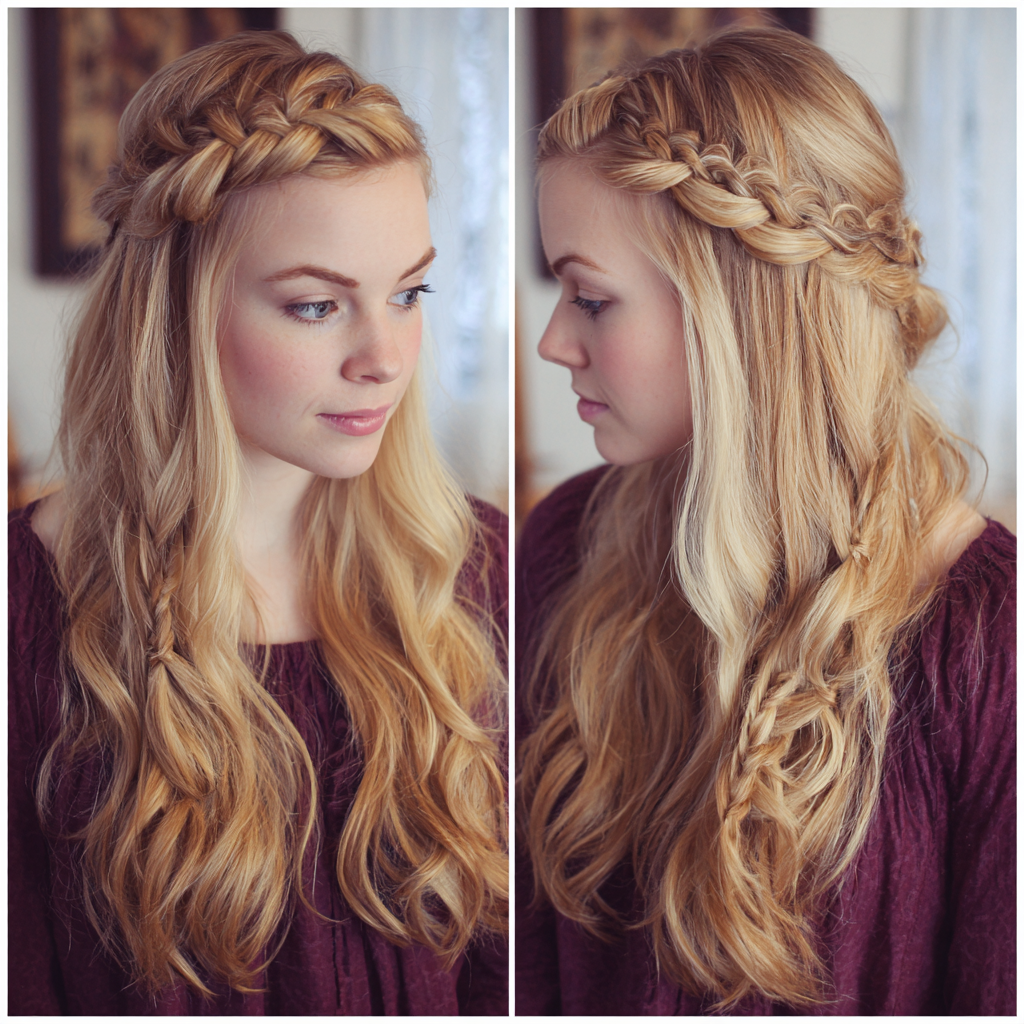 Hair Styles Braids Waterfall Braid