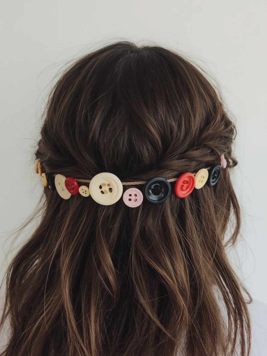 Hair Wrap Designs The Button Bonanza
