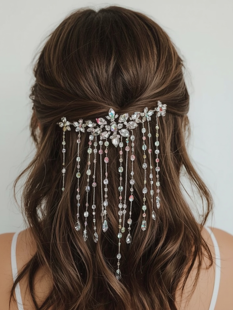 Hair Wrap Designs The Crystal Cascade