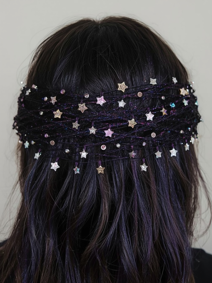 Hair Wrap Designs The Galaxy Glow