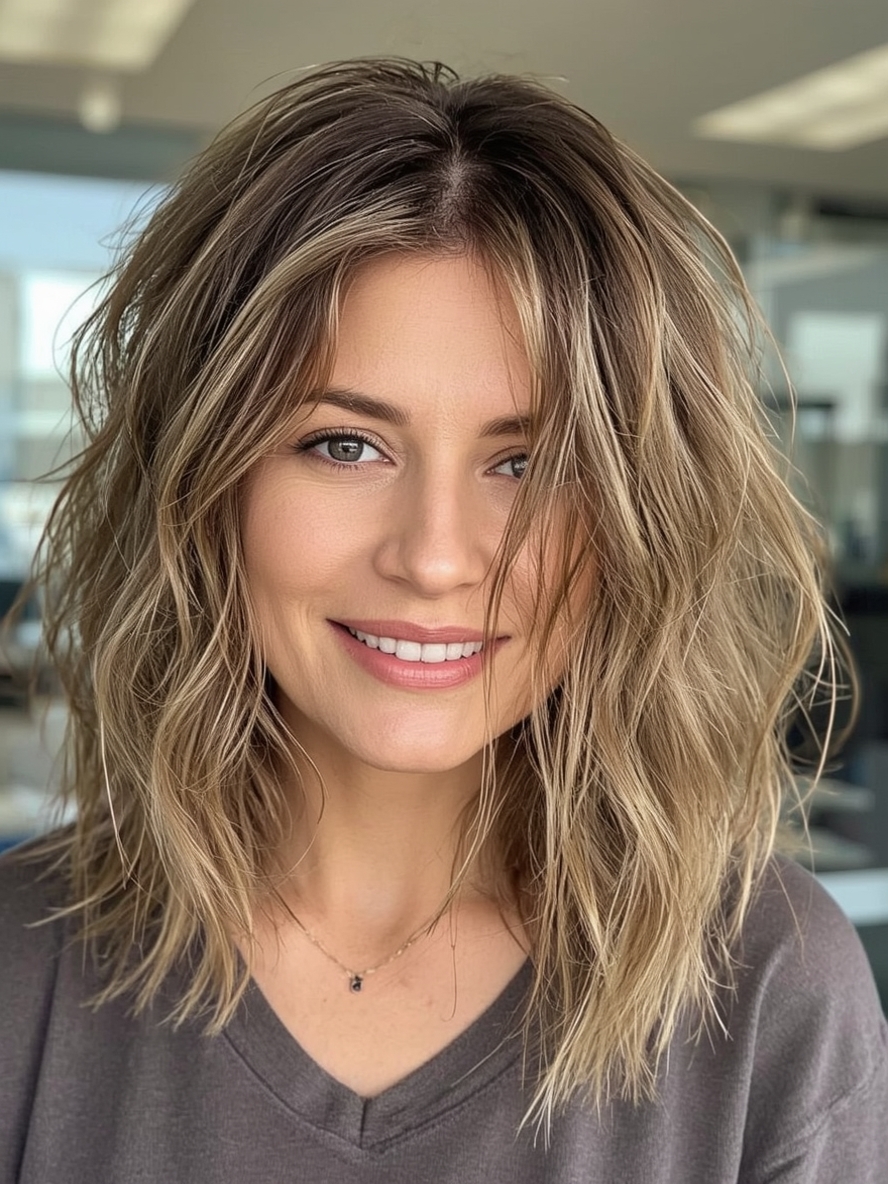 Hairstyle For Thin Fine Hair Over 50 Asymmetrical Bob