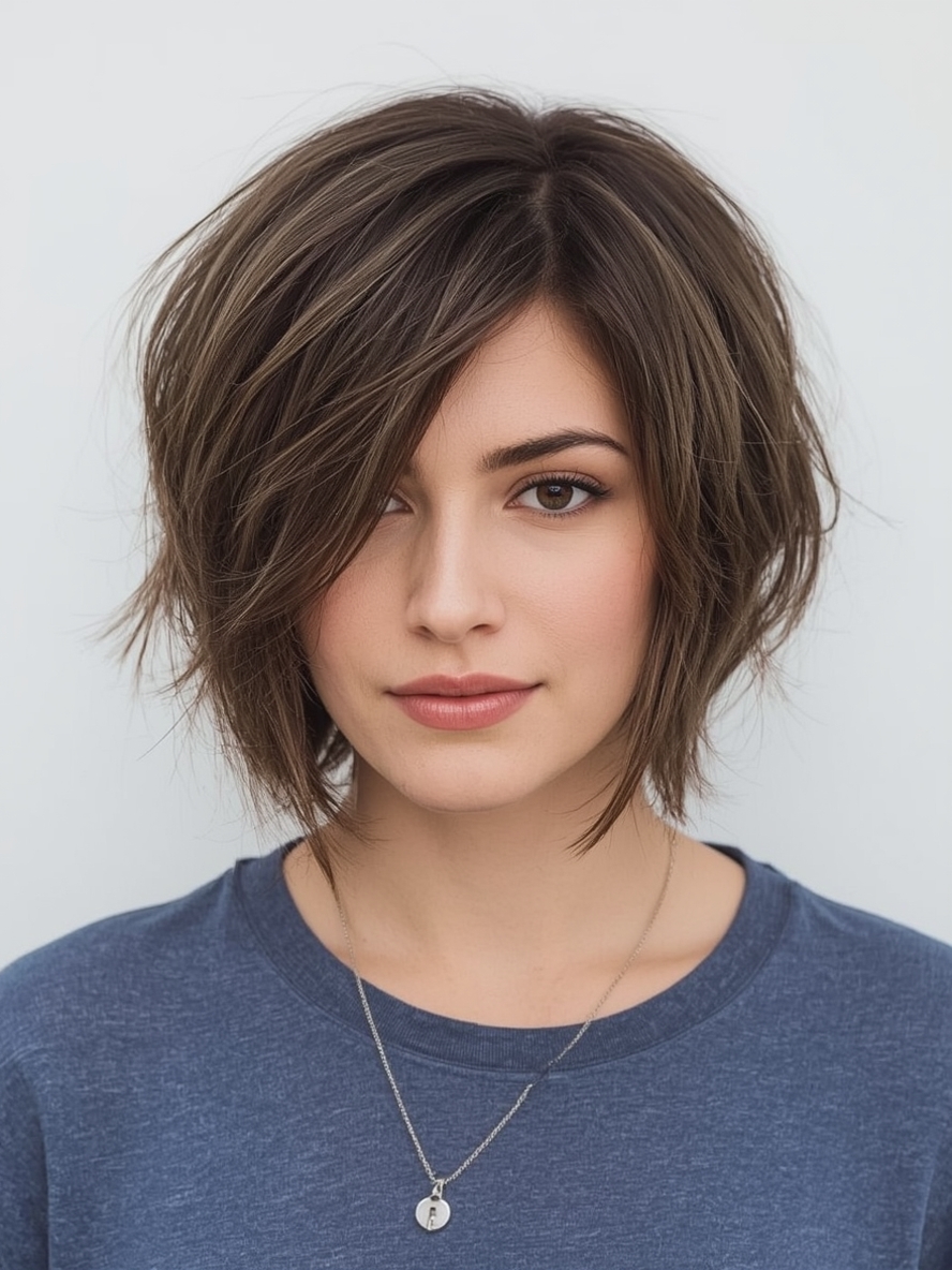 Hairstyles For Thin Fine Hair Over 60 The Asymmetrical Bob