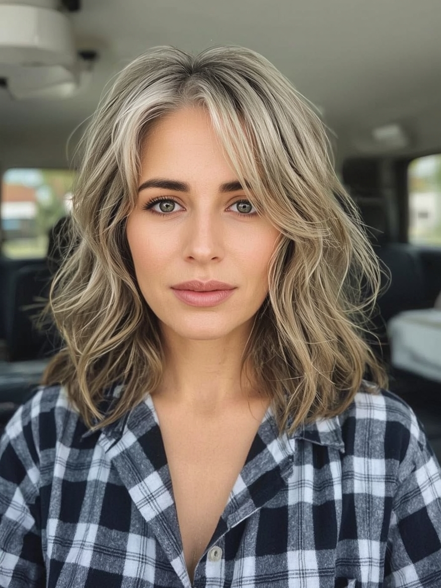 Hairstyles For Thin Fine Hair Over 60 Tousled Waves