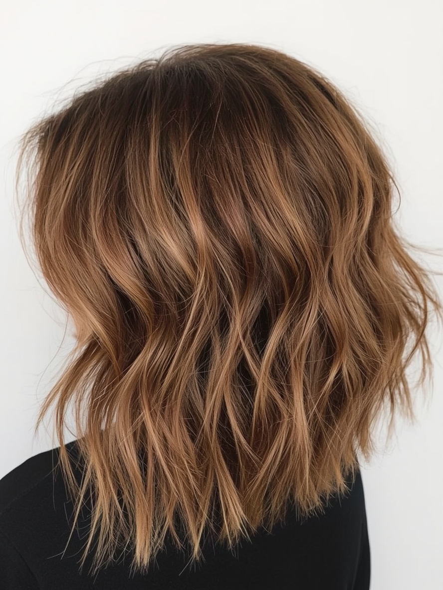 Honey Brown Balayage Honey Butter Melt