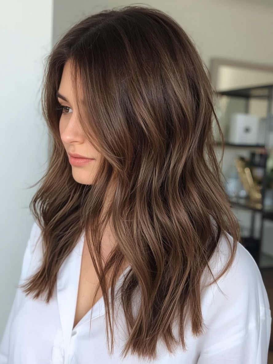 Honey Brown Balayage Honeyed Chocolate Dreams