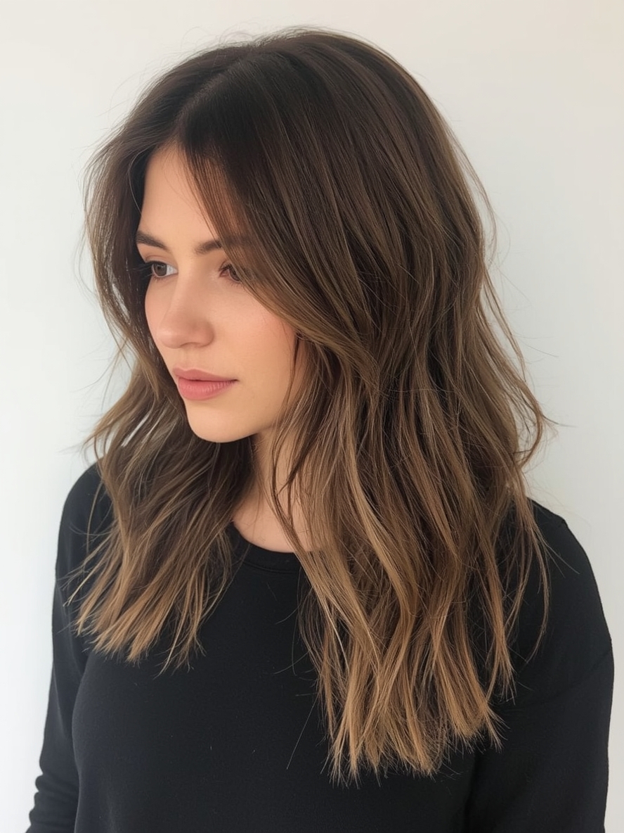 Honey Brown Balayage Whisper of Honey