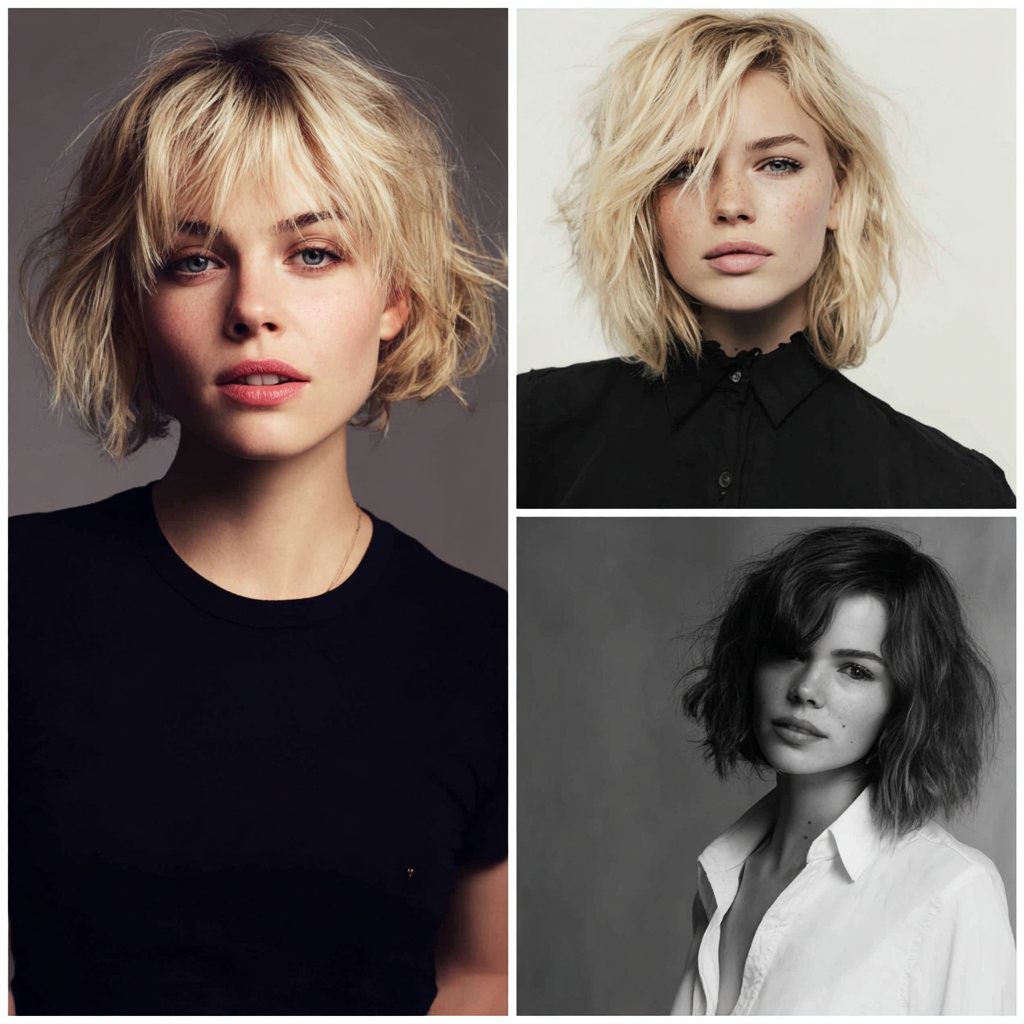 Hot Hair Styles The Messy Bob