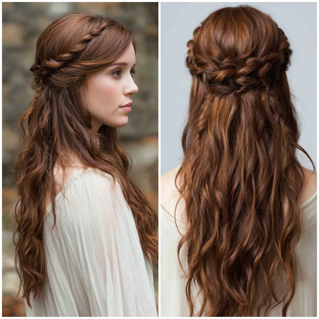 Hot Hair Styles Waterfall Braid