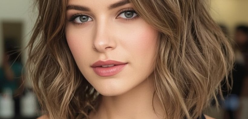 Inverted Angled Bob Haircut Volume at the Crown