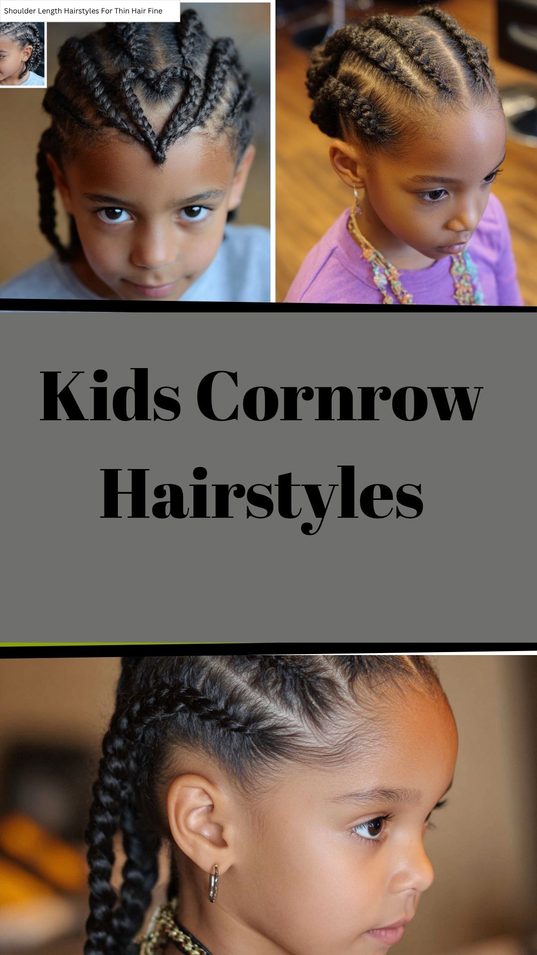 Kids Cornrow Hairstyles