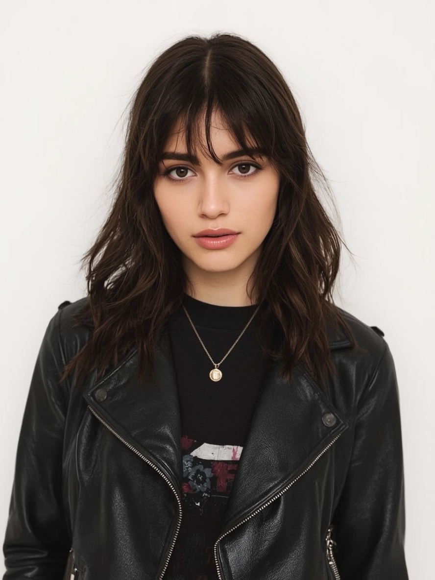 Long Haircut Ideas Long Hair with Micro Bangs