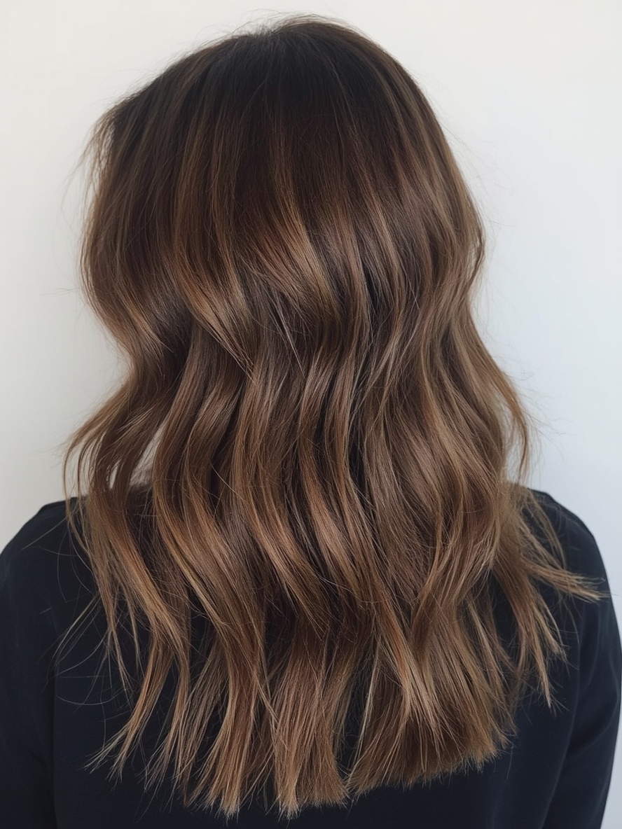 Partial Caramel Balayage