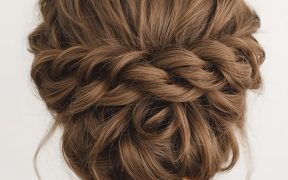 Pull Through Braid Updo for Maximum Volume
