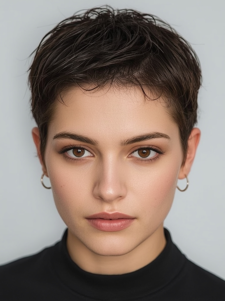 Short Haircuts For Thin Fine Hair The Buzz Cut