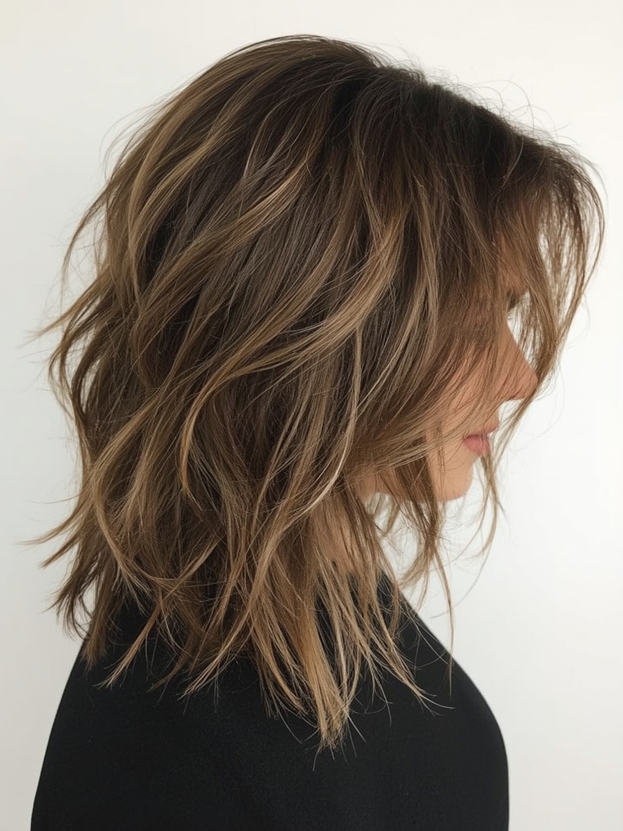 Shoulder Length Hairstyles For Thin Hair Fine Root Lift