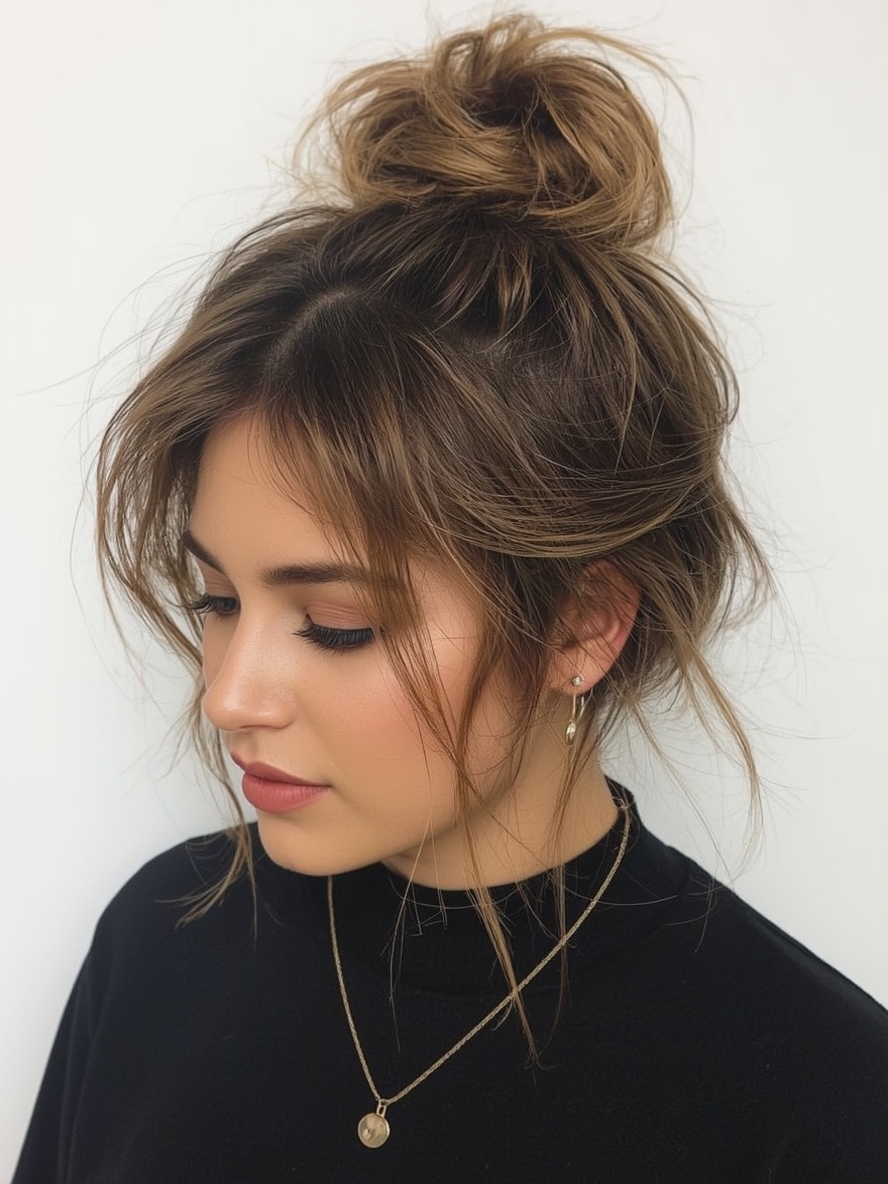 Teddy Bronde Messy Bun Magic