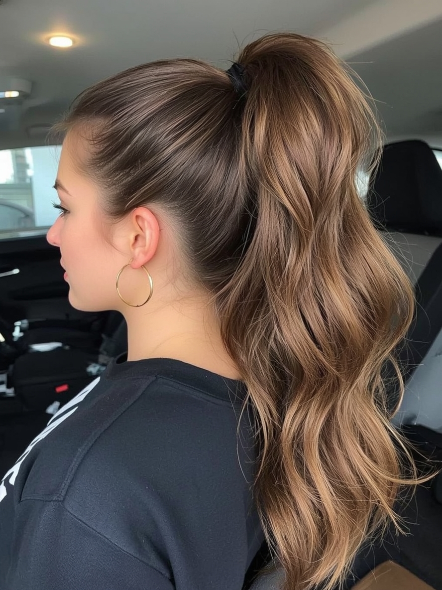 Teddy Bronde Ponytail Perfection