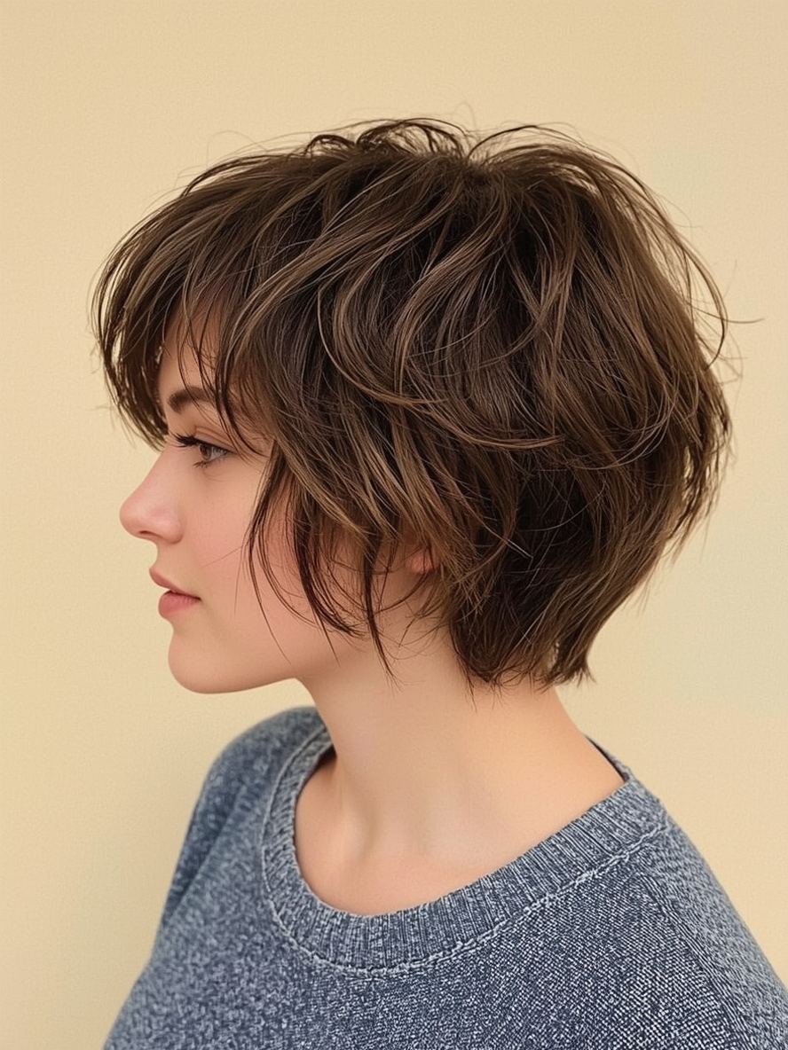Youthful Short Messy Haircuts For Women The Playful Pixie With Flipped Up Ends